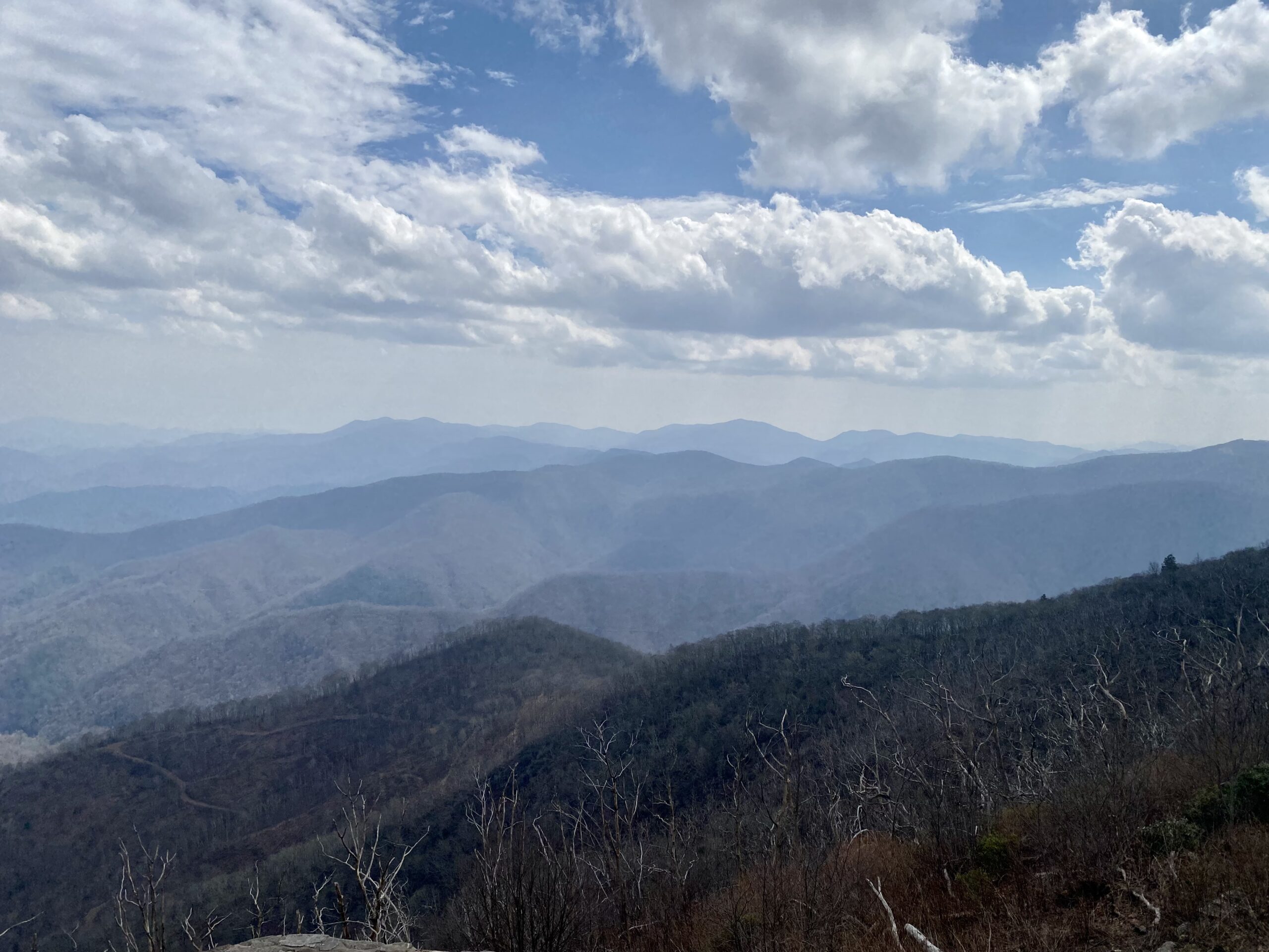 11. Launching the bubble (Moore Creek to Wesser Bald NC) - View From ...